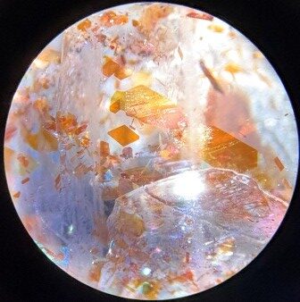 Inclusions in African Sunstone
